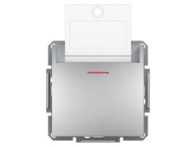 ASFORA Wyłącznik hotelowy (mechaniczny) aluminium EPH6200161 SCHNEIDER ELECTRIC