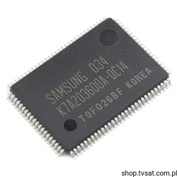 K7A203600A-QC14 2MBit SRAM Memory SMD-TQFP100 SAMSUNG
