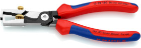 Stripping pliers for Cu wires, 10 mm², AWG 8, cable Ø 5 mm, L 180 mm, 200 g, 13 62 180