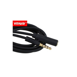 Kabel Jack 3,5 4-Pol 2,5m Wt-Gn Przedłużacz