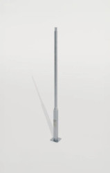 Słup stalowy kwadratowy oświetleniowy 3 metry