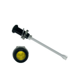 Światłowód do LED, sztywny, Pionowy, dł. 29.4mm, Bivar