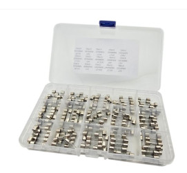 Zestaw bezpieczników WTA 5x20mm szybkich 150szt