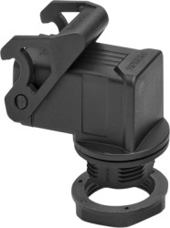 Surface mount housing, size D7, PA, 1 x M25, bar lock, IP66, 1672251