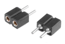 Podstawka SIL, raster: 2.54mm, 2-pinowemontaż: Przewlekany, zakończenie: Lutowane, 3A, 100 V AC, 150 V DC