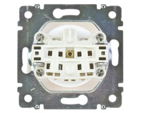 VALENA Gniazdo pojedyncze z/u 16A IP20 białe 774397