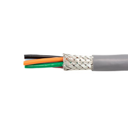 Control Cable liczba żył 5 0,96 mm² Ekranowany Alpha Wire średnica zew 8mm Szary