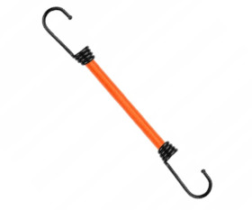 Guma elastyczna ze stalowym hakiem 0,8x80cm Bradas BCH1-08080OR-E