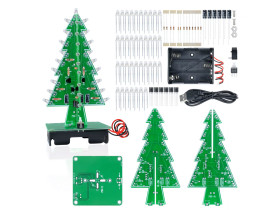 Choinka 3D LED - efekt świetlny