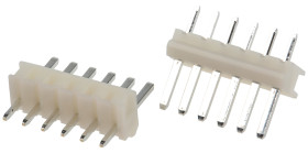 Złącze szpilkowe 6-pinowe NH raster: 2.5 mm Prosty 1-rzędowe JST Otwór przelotowy25 V Bez osłony