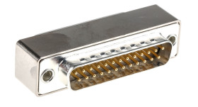 Adapter D-sub z typu D-Sub z 25 stykami na rodzaj Żeński z rodzaju Męski na typ D-Sub z 25 stykami