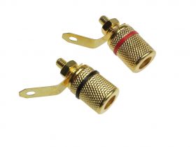 Gniazdo bananowe złote (2szt)