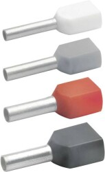 Klauke 87313 Podwójna końcówka 2.5 mm² niebieski 100 szt.