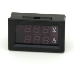 Moduł panelowego miernika LED woltomierz 100V + amperomierz 10A