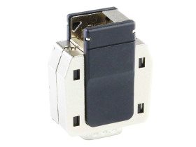 Osłona tylna D-Sub 3 -pinowe Cynk odlewany Kątowy, Proste Molex Wodoodporne D-Sub S1