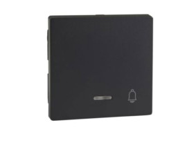MERTEN SYSTEM M Klawisz z lampką sygnalizacyjną i oznaczeniem „dzwonek” antracyt MTN430814 SCHNEIDER ELECTRIC