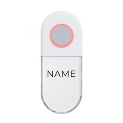 Przycisk bezprzewodowy bateryjny do rozbudowy dzwonków z serii TELA,OR-DB-KA-167PD/W