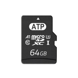 Karta Micro SD MicroSDXC, 64 GB Tak 3D TLC, ATP
