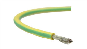 Kabel Silikonowy Sif 180C 300/500V 1,5 Ciepłoodporny Lsoh Żółto-Zielony Linka...