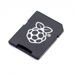 Adapter kart microSD - SD z logo Raspberry Pi