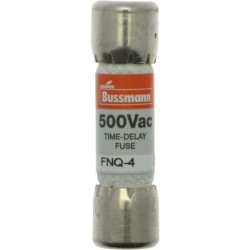 Wkładka bezpiecznikowa cylindryczna 10,3x38,1mm 4A 600V AC zwłoczna FNQ-4