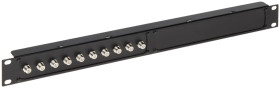 Gniazdo dystrybucyjne 10x Gniazdo F Rack 19 G-10F/R19