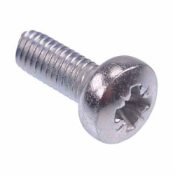 M3 x 8mm Pozidrive Pan Head Machine Screw - Pack of 100