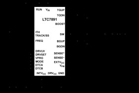 100 V, Low I, Synchronous Step-Down Controller for GaN FETs