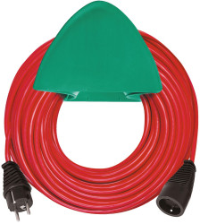 Przedłużacz bębnowy 15m 1 gniazda Szpula przedłużacza typ Typ E - gniazdo francuskie Typ E – francuski 230 V