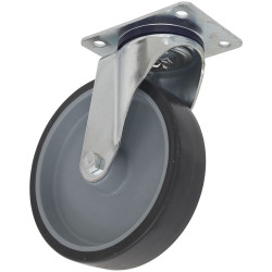 Sealey SCW2100SPEM Medium-Duty Thermoplastic Swivel Castor Wheel &#xD8;100mm - Trade
