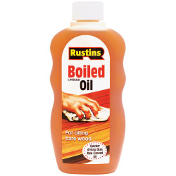Rustins BOIL300 Linseed Oil Boiled 300ml