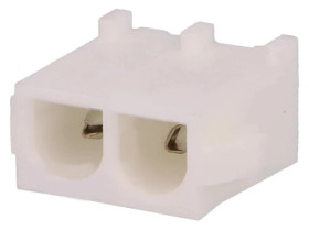 Gniazdo płytka druciana męskie uniwersalne MATE-N-LOK 6,35 mm 2-pin 350786-1