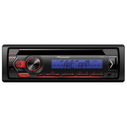 Radio samoch.PIONEERDEH-S120UBB CD+USB Blue Niebieskie