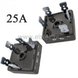 Mostek prostow. SKBPC 2516 ( 3-fazy ) konektorowy