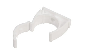 Uchwyt zamknięty do rur gładkich UZ 37 biały 68048 /50szt./