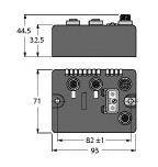 Stacja fieldbus Turck BLCDN-2M12S-2AO-I 6811037 1 szt.
