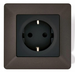 VALENA LIFE ramka pojedyńcza grafitowa 754271