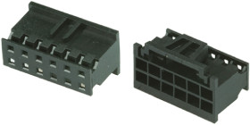 Obudowa złącza 6-pinowe 2-rzędowe raster: 2mm Amphenol Communications Solutions Żeński Montaż na kablu Minitek Pwr