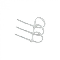 Opaska Kablowa PREMIUM OKP-36100B 3,6x100mm 100szt. w opk. jednostkowym BIAŁA M61134