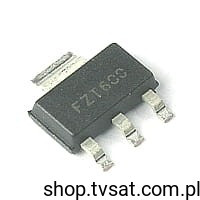 FZT600TA NPN 140V 2A 2W DARLINGT. SMD-SOT223 ZETEX