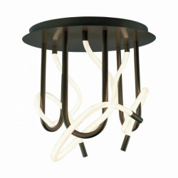 Lampa sufitowa gabinetowa BALBO czarny mat, zintegrowany LED 45W 3000 - 6000K - 2023573-BK Zuma Line