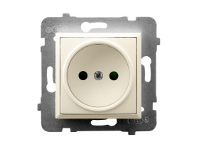 ARIA Gniazdo pojedyncze ecru GP-1U/m/27 OSPEL