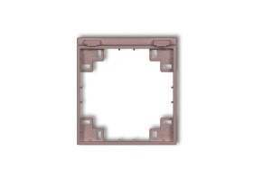 MINI Ramka pośrednia do gniazd bryzgoszczelnych z uziemieniem schuko lawendowy 42MRPB-1s KARLIK