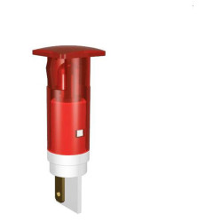 Signal Construct SKHU10728A LED Indicator Green 230V AC IP40 Snap-in Mount.