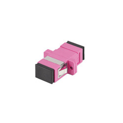 Adapter SC/UPC, MM OM4, SIMPLEX (violet adapter)