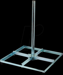 360002 Steel balcony stand - 4x 30x30 cm disassembled