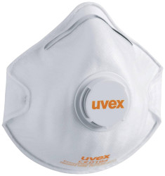 uvex silv-air classic 2210 8762210 Maska przeciwpyłowa z wywietrznikiem FFP2 D 15 szt.