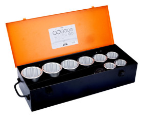 Zestaw nasadek rozmiar napędu 1 cala elementy: 11 Bahco