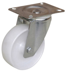 Koło samonastawne średnica kabla 125mm Płyta Guitel Hervieu 125kg wysokość całkowita 158mm