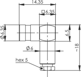 Złącze SMB Telegärtner 100024889 100024889 złącze, kątowe 50 Ω 1 szt.
